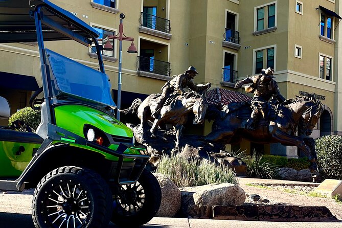 1.5 Hour Stretch Limo Golf Cart Tour, Ultimate Old Town Exploration - Main Street Stops: Historic Landmarks, Arts District Energy, and Where to Catch a Show