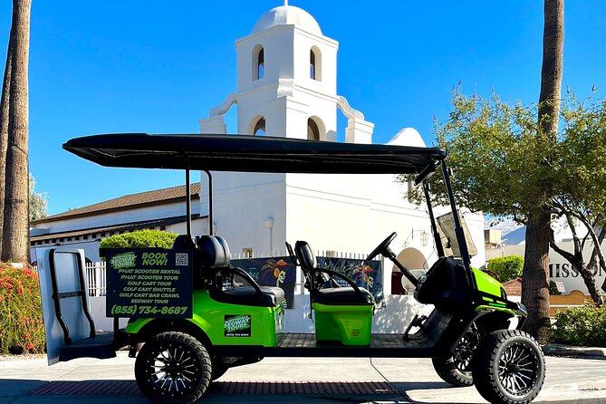 1.5 Hour Stretch Limo Golf Cart Tour, Ultimate Old Town Exploration - Fashion Square and the Center for the Performing Arts: The Other Side of Old Town