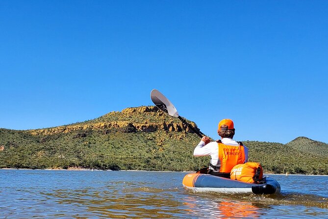 1 Person Inflatable Kayak Full-Day Rental - Transporting is required - Choosing Your Water: Saguaro or Canyon Lakes vs the Salt River