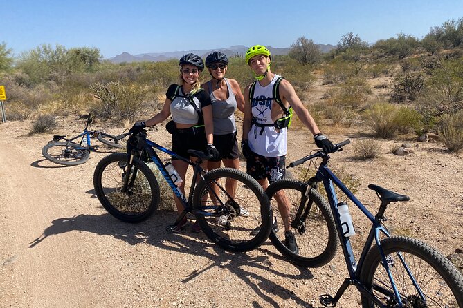 2 Hour Sonoran Desert Private Guided Mountain Bike Tour - Front-Suspension Bikes and Desert Safety Kit
