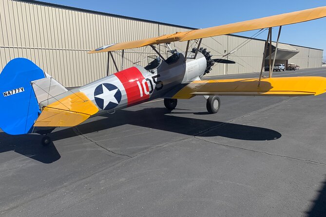Biplane Flight in Mesa, AZ - Easily Accessible from Scottsdale - What you get for the price: value at $269 per person