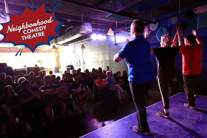 Competitive Comedy @ Neighborhood Comedy Theatre - Standout moments: smart improv, jibberish, and high stage energy