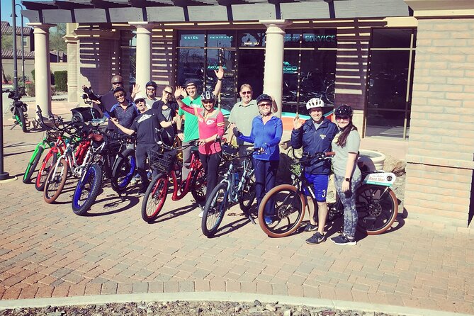 Electric Bike Rental in North Scottsdale Arizona - The ride plan: 2 to 7 hours on an easy-going, scenic path