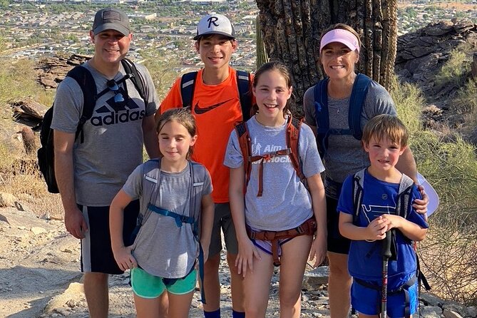 Family Fun Guided Hike in Phoenix, Arizona | Kids 10 & under free - What to Wear and Bring in Phoenix (Even With Sunscreen Provided)