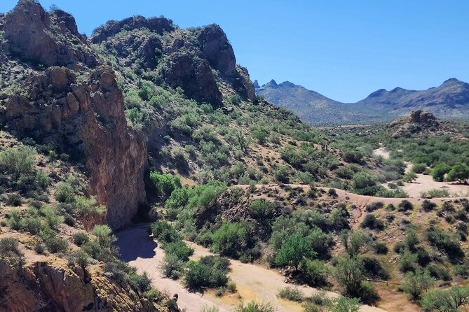 Four Peaks Off-Road Adventure Tour - The short drive past Saguaro Lake into Pobrecito