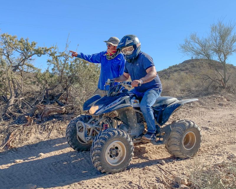 From Phoenix: Sonoran Desert Guided ATV Training - What makes this 1-hour Sonoran Desert ATV training worth $54