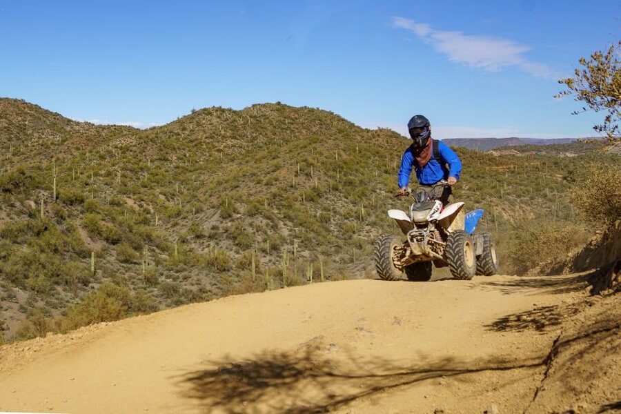 From Phoenix: Sonoran Desert Guided ATV Training - Your first step: safety briefing and ATV control basics