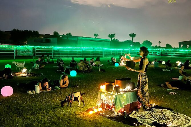 Goat and Alpaca Sound Bath - Gilbert Arizona - Key things to know before you go