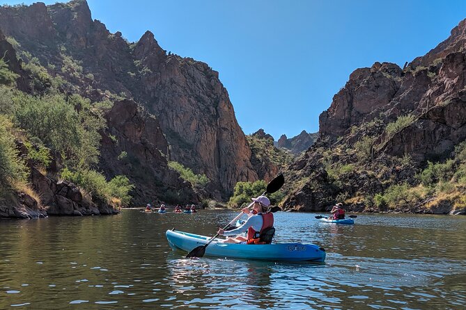 Guided 2.5 Hours Kayaking & Paddle Boarding on Saguaro Lake - 3 hours on the water: the pacing that makes it work