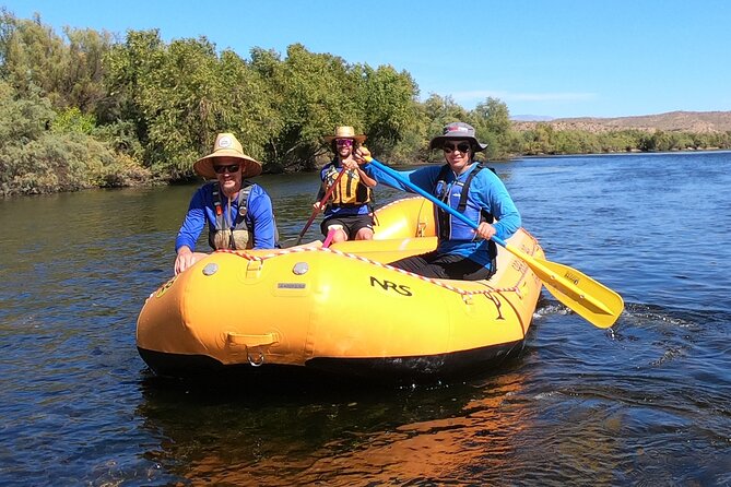 Guided Rafting on the Lower Salt River - Your about-2.5-hour plan on the water