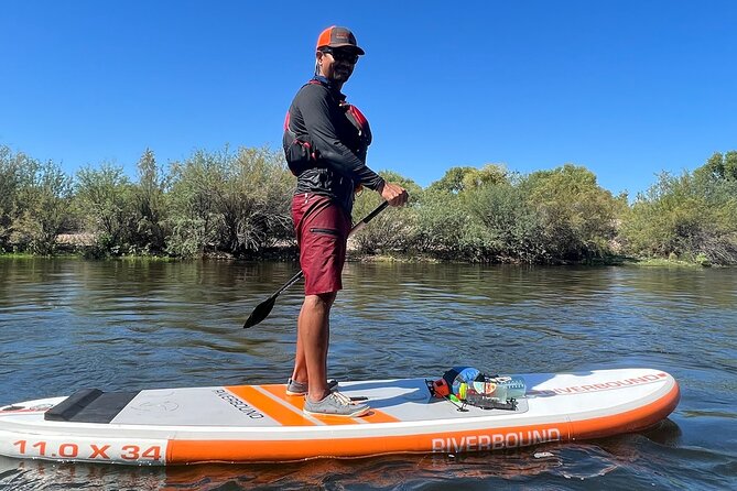 Inflatable Paddleboard Full-Day Rental - Transportation required - Safety Setup: Leash and Lifejacket Included
