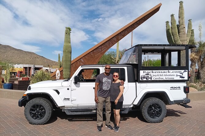 Mountain Shadows Sunset Jeep Tour minutes from Scottsdale - What’s included on the mountaintop: snacks, water, restrooms, and games