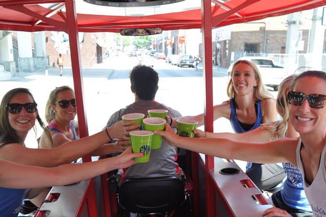 Pedal Bar Crawl of Old Town Scottsdale - Stop 1 at Rockbar Inc: Shots and Flatbreads for Riders