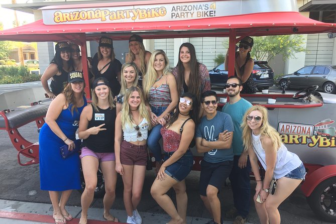 Pedal Bar Crawl Tour of Downtown Phoenix - The ride starts at Arizona Wilderness DTPHX: Meeting point and first stop