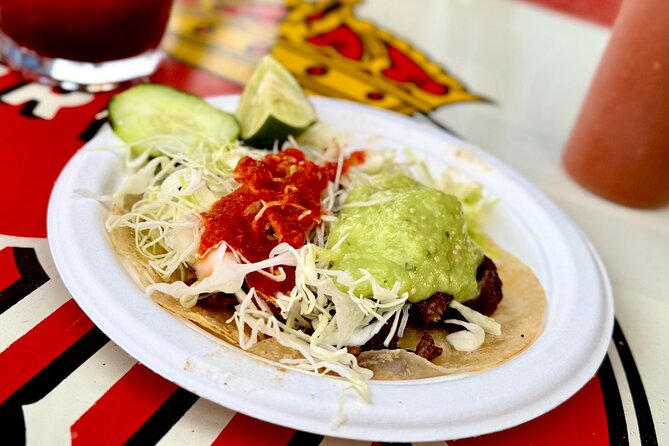 Phoenix Food Tour on Trendy Roosevelt Row with 7 Food Tastings - The 7 Tastings: Taco, Pizza, Burger, Fries, Mac and Cheese Ball, Gelato, and a Secret Dish