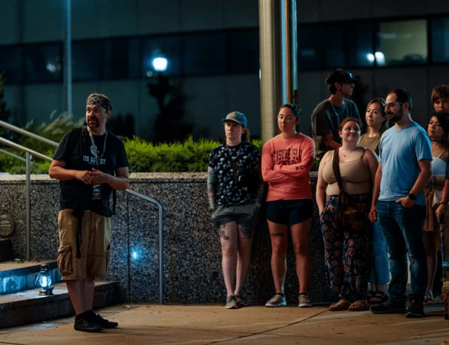 Phoenix: Ghosts & Poltergeists Guided Haunted Walking Tour - The 8 PM walking rhythm: what the tour really is