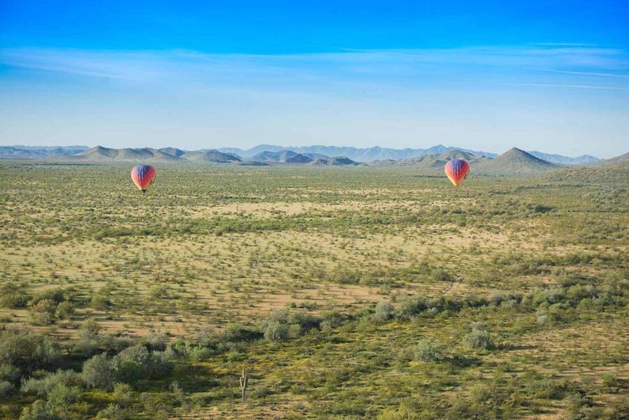 Phoenix: Hot Air Balloon Ride with Champagne and Catering - Deer Valley Airport meeting point: the day starts fast