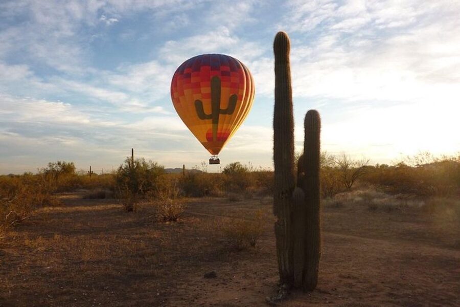 Phoenix: Hot Air Balloon Ride with Champagne and Catering - The return van ride: how the full 4–5 hours add up