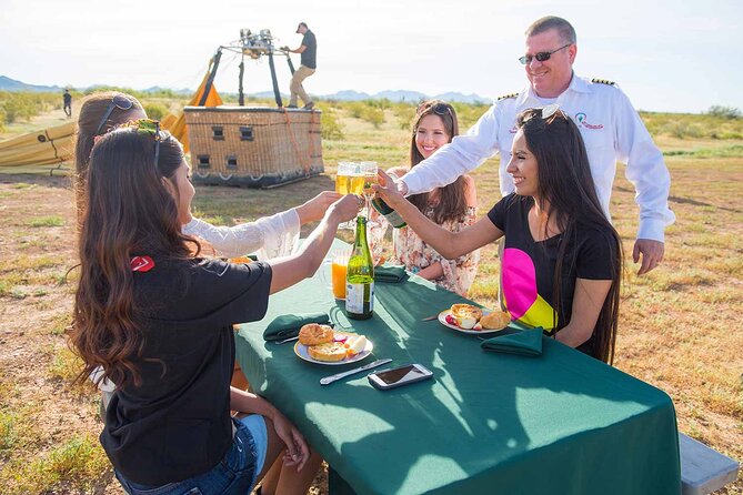Phoenix Morning Hot Air Balloon Ride with Bubbly + Breakfast - How Much Is $260.51 Actually Paying For?