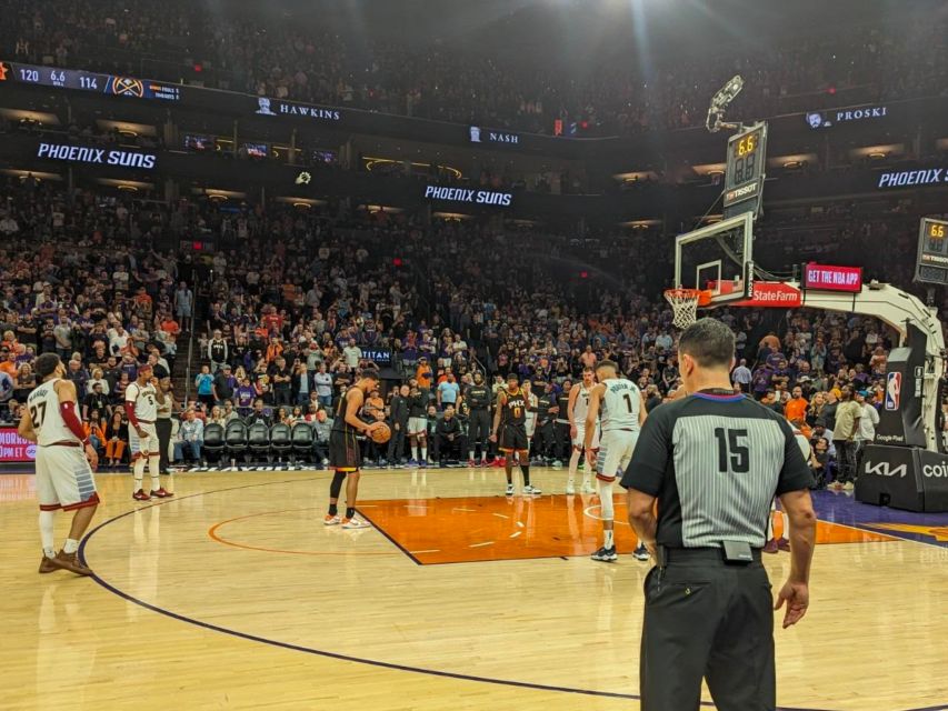 Phoenix: Phoenix Suns Basketball Game Ticket - Matchday Amenities: Concessions and On-Site Activations