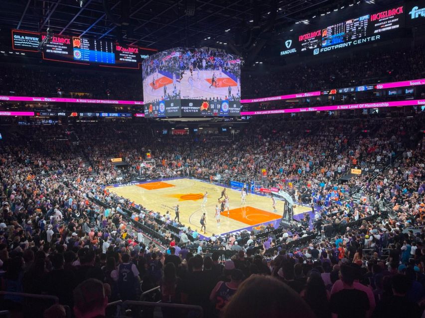 Phoenix: Phoenix Suns Basketball Game Ticket - Game-Day Basics: Bag Rules and How to Arrive Ready