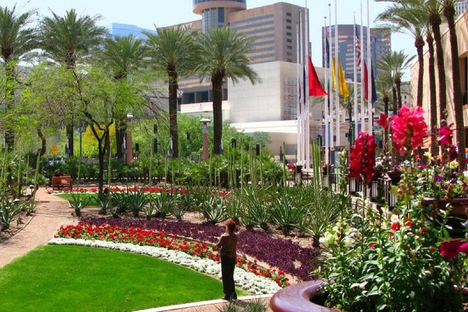 Private Phoenix and Scottsdale Half-Day City Tour - Downtown Phoenix and the Arizona Capitol: history you can read on the street