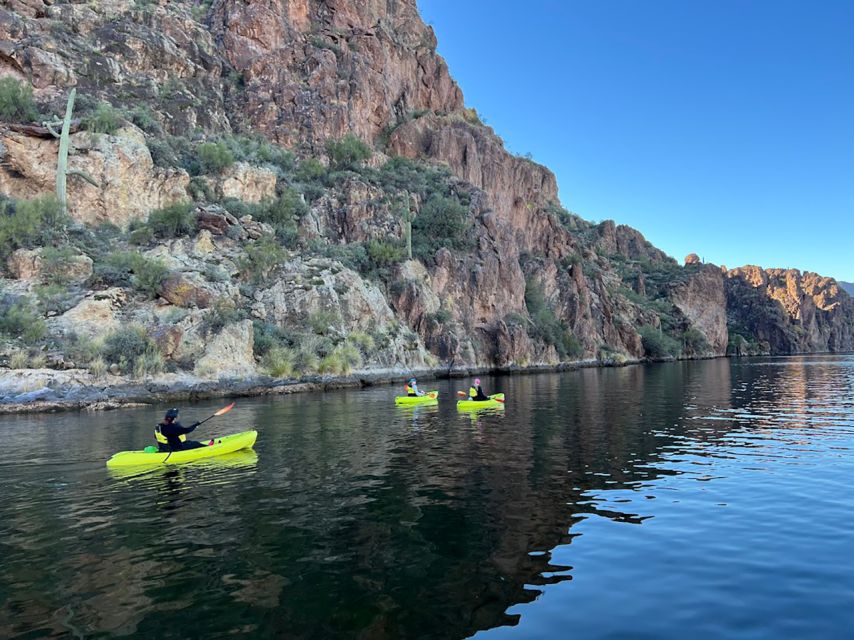 Saguaro Lake: Guided Kayaking Tour - Key highlights to look for