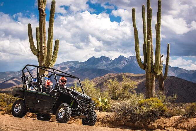 Scottsdale & Phoenix 2 Hour Guided Desert UTV Tour - Entering Tonto National Forest from the 4 Peaks Road trailhead