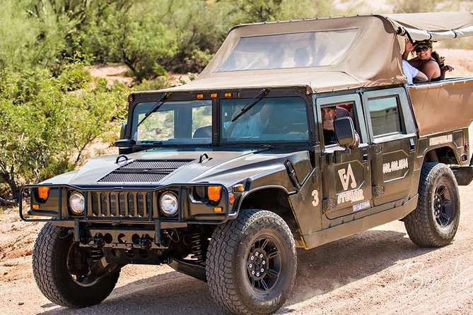 Scottsdale & Phoenix Desert H1 Hummer Tour - WeKoPa meet-up and the quick drive into Tonto National Forest