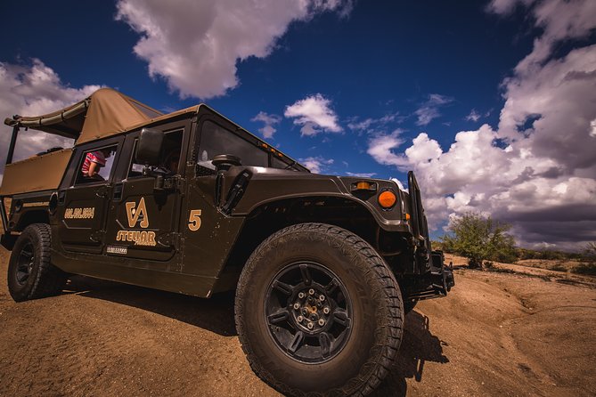 Scottsdale & Phoenix Desert H1 Hummer Tour - Guide quality: hearing the story depends on where you sit
