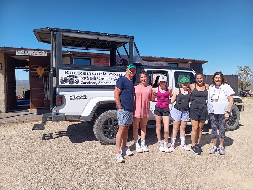 Scottsdale: Sonoran Desert to MountainTop Jeep Tour - MountainTop Studio: rammed earth, off-grid water, solar power, and snacks