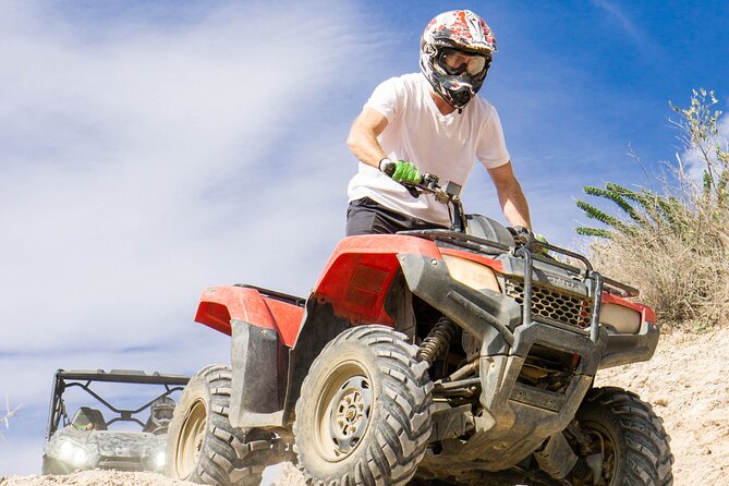 Sidewinder ATV Training & Centipede Tour Combo - Guided ATV Training & Tour - Safety gear that makes this feel organized