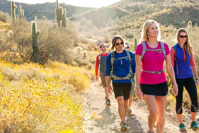 Sonoran Desert Guided Hike - Guides who tailor the hike: Jim, Ed, Bob, Steve, and Kathy